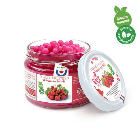Bubble Tea Fruchtperlen Walderdbeere - 240g