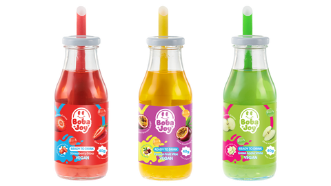 BOBAJOY Ready to Drink Strawberry Glow