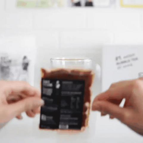 Bubble Tea Set Erdbeer-Früchtetee für 10 Portionen