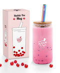 Bubble Tea Becher aus Glas