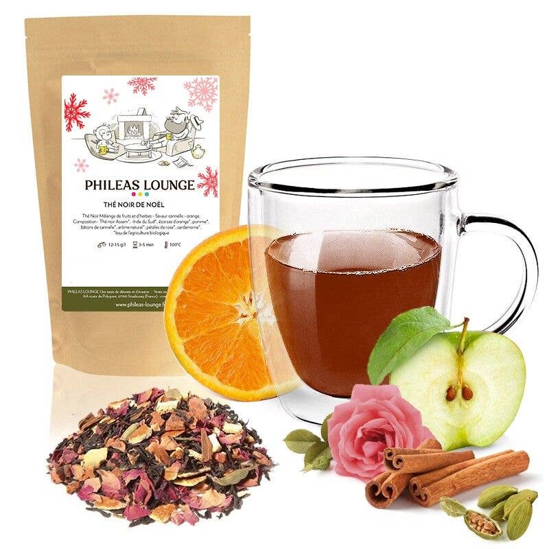 Bio Schwarztee Christmas Spice – Zimt Apfel Kardamom 100 g