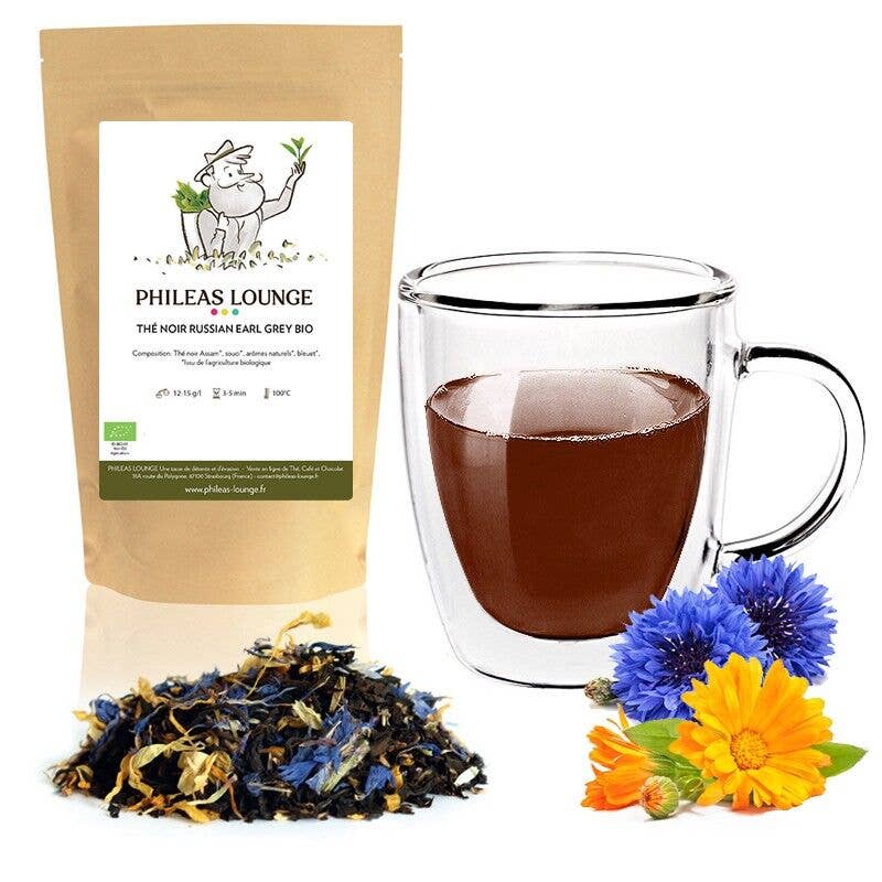 Schwarzer Tee Russian Earl Grey Bio 100 g