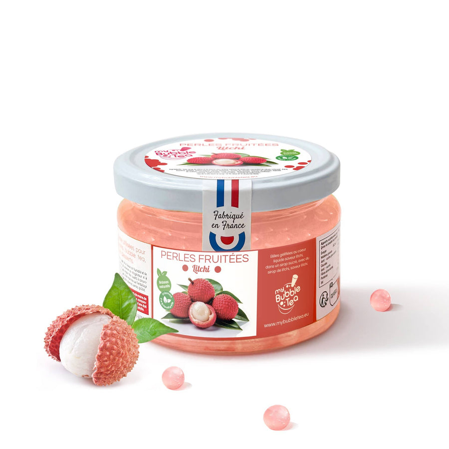 Litschi Popping Boba 240g – Fruchtperlen für Bubble Tea kaufen