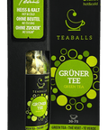 TEABALLS - Grüner Tee | BLACK SELECTION | 30-75 Tassen - TEABALLS OFFICIAL | TEABALLS Schweiz | Tee ohne Beutel 